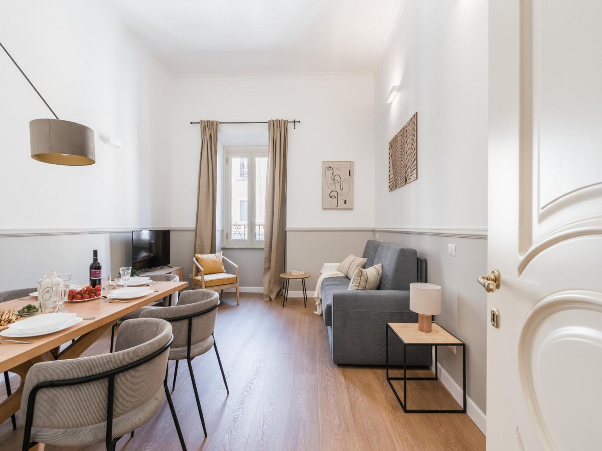 The Rent - Bright Two-bedroom Between Prati And San Pietro * Rom